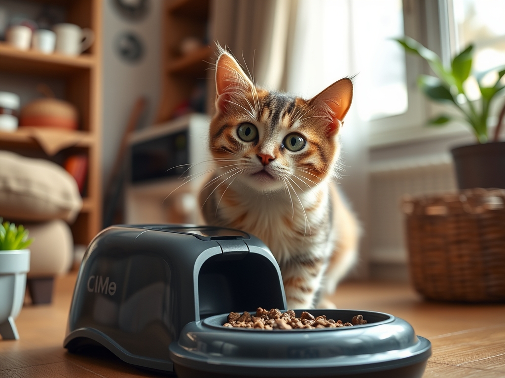 Costs and Value of Automatic Cat Feeder for Feeding on Demand - automatic cat feeders