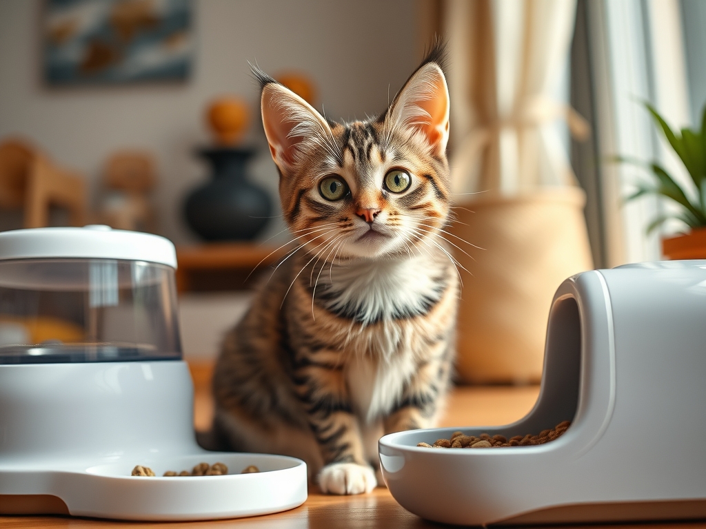 automatic cat feeder for scheduled feeding - automatic cat feeders guide hero image
