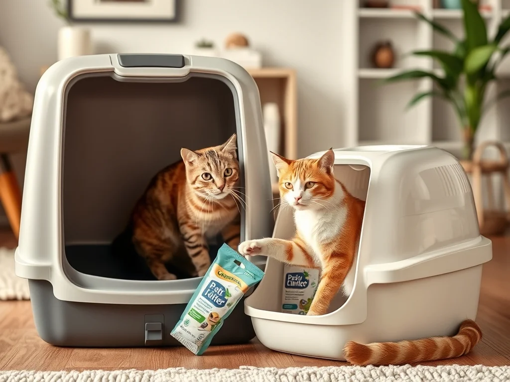 cat litter box - cat accessories guide hero image