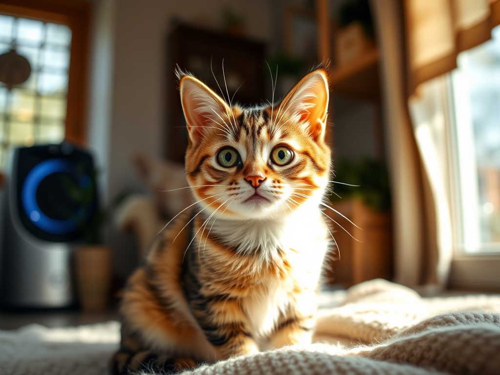 air purifier for cat urine smell - cat air purifiers odor eliminators guide hero image