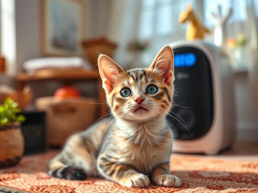 cat safe essential oil air purifier - cat air purifiers odor eliminators guide hero image