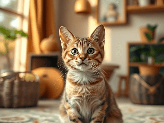 Cat owner reviewing luxury cat allergy management options for their pet in 2026