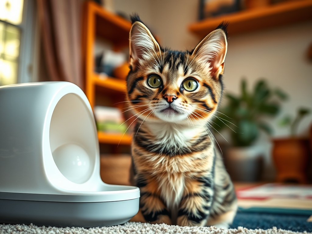 automatic cat feeder with two-way audio - cat automatic feeders app control guide hero image