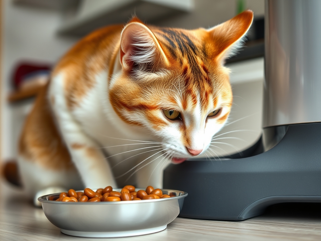 automatic feeder for cats with slow feed - cat automatic feeders app control guide hero image