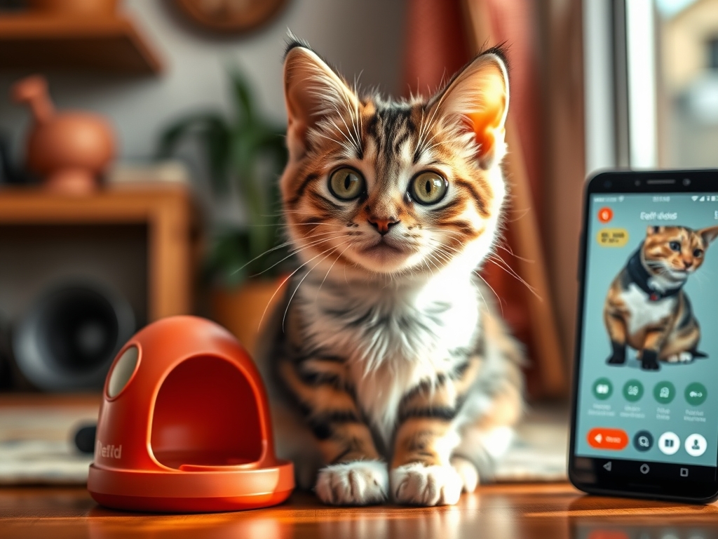 pet feeder with smartphone app - cat automatic feeders app control guide hero image