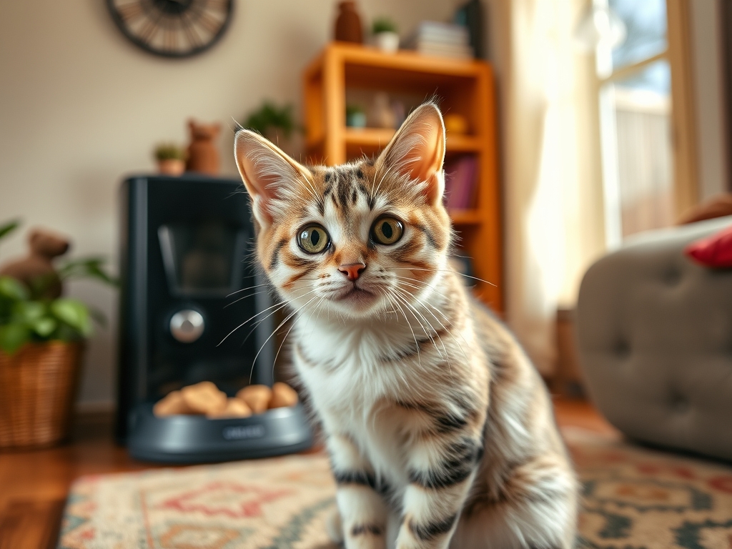 programmable feeder for multiple pets - cat automatic feeders multi cat guide hero image