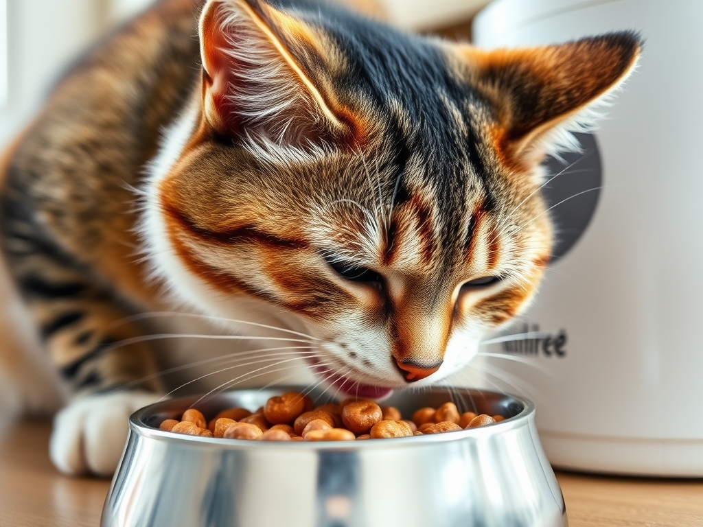 can automatic feeders dispense prescription diet - cat automatic feeders prescription diets guide hero image