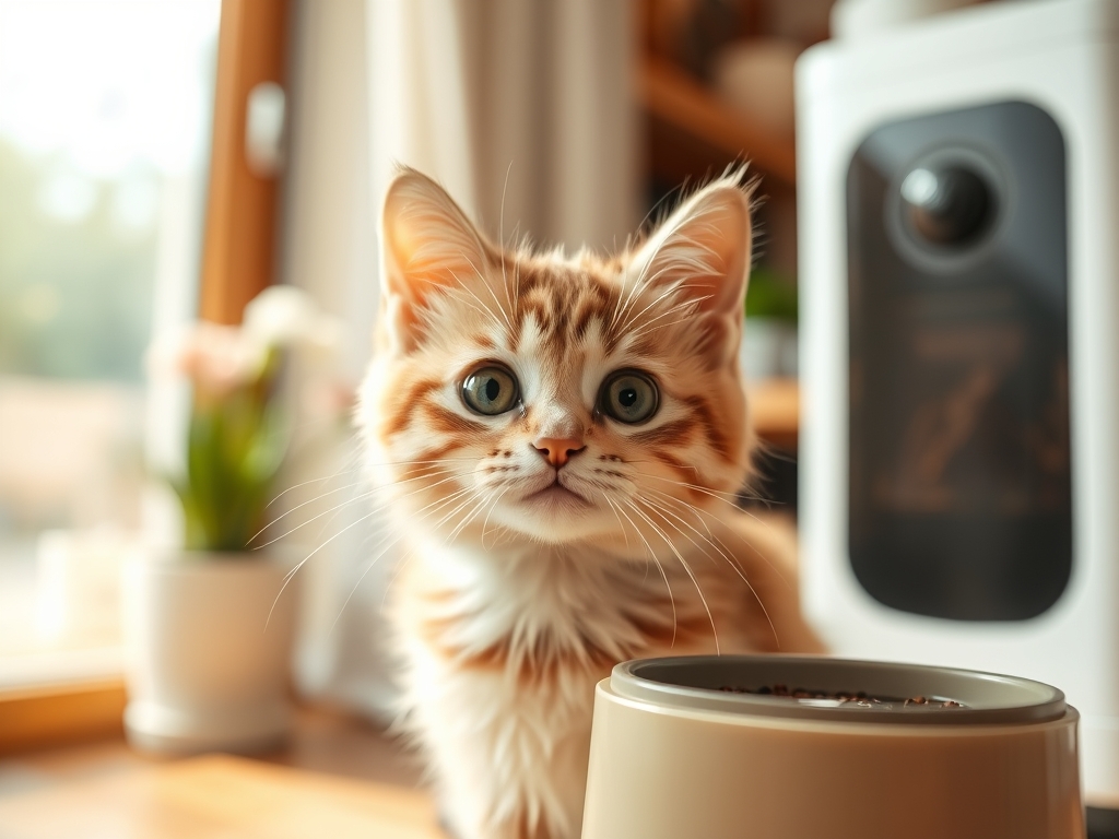 Understanding Costs and Value of Smart Cat Feeders - cat automatic feeders with camera