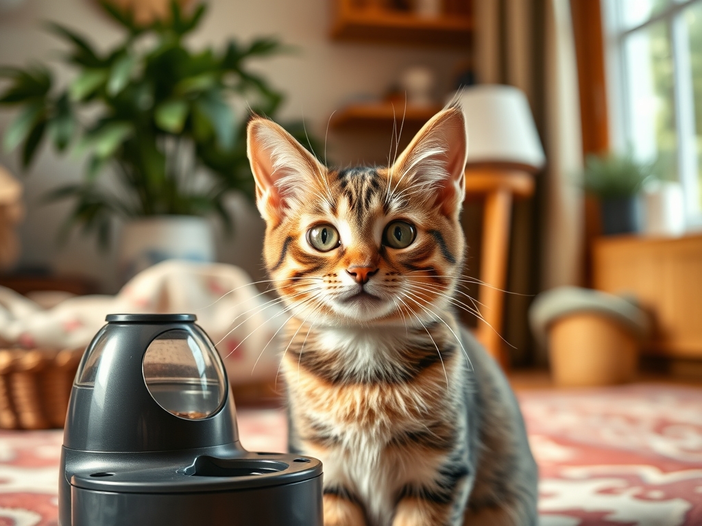 automatic cat feeder with camera and pet detection - cat automatic feeders with camera guide hero image