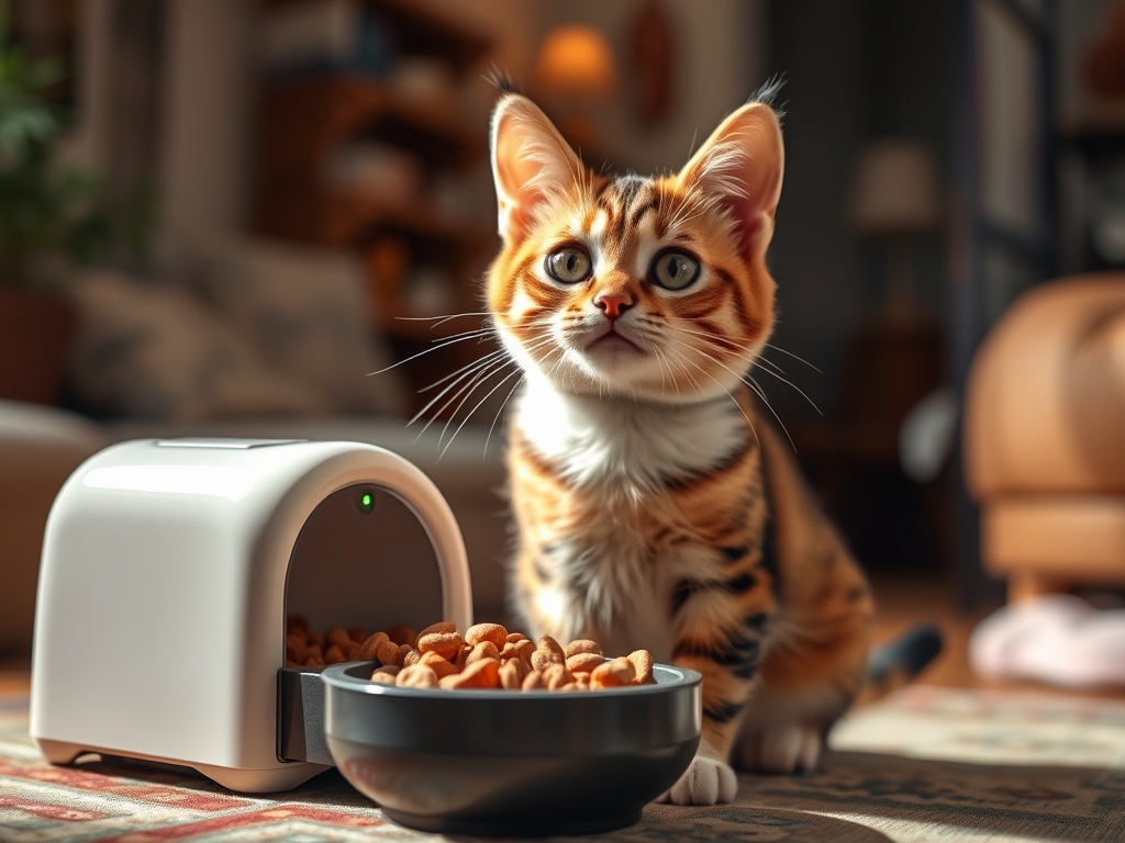 Understanding Costs and Value of Automatic Cat Feeders with Camera and Treat Launcher - cat automatic feeders with camera