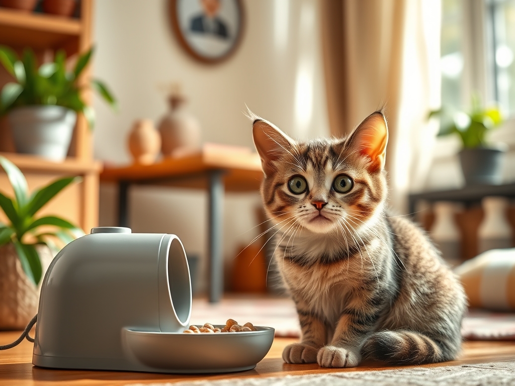 cat feeder with camera and treat dispenser - cat automatic feeders with camera guide hero image