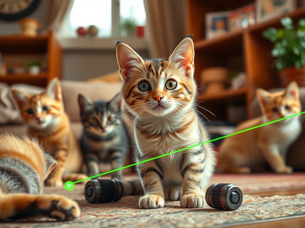 interactive laser toys for bored cats - cat automatic laser toys guide hero image