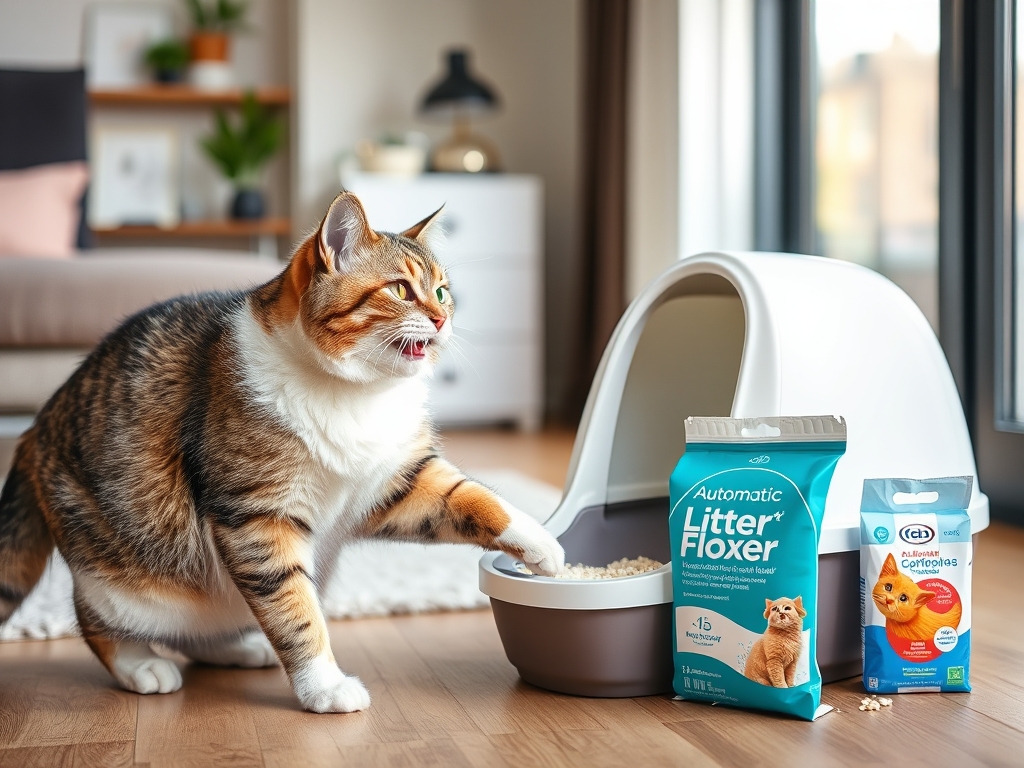 automatic litter box for clay litter - cat automatic litter box cleaners guide hero image