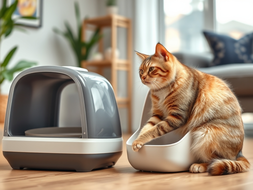 automatic litter box for frequent travelers - cat automatic litter box cleaners guide hero image