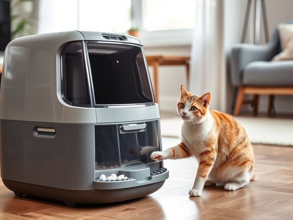 automatic litter box for multi cat households - cat automatic litter box cleaners guide hero image