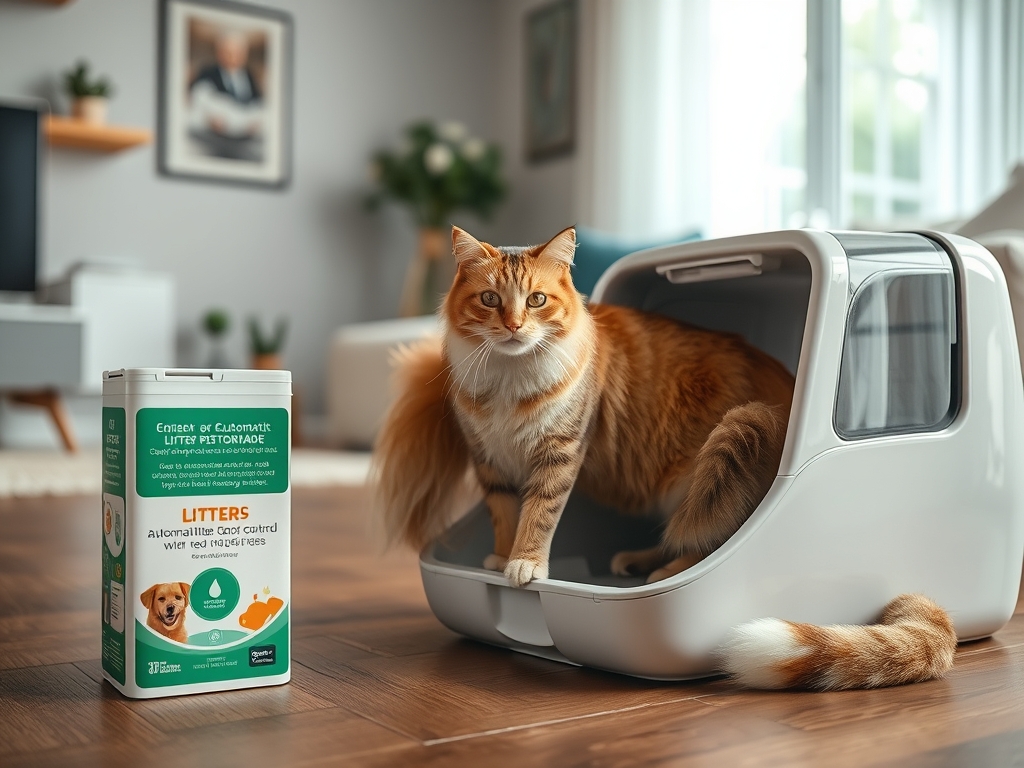 automatic litter box for odor control - cat automatic litter box cleaners guide hero image