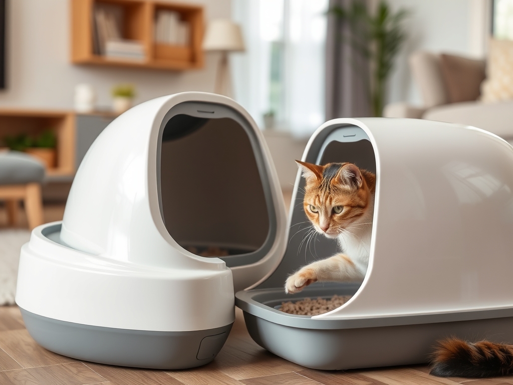 Costs and Value of Automatic Litter Boxes for Odor Control - cat automatic litter box cleaners