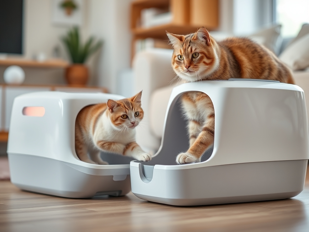 automatic litter box for pet sitters - cat automatic litter box cleaners guide hero image
