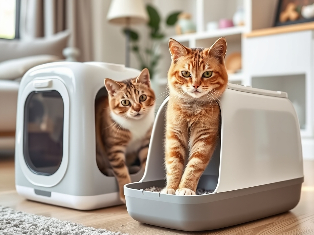 automatic litter box for picky cats - cat automatic litter box cleaners guide hero image