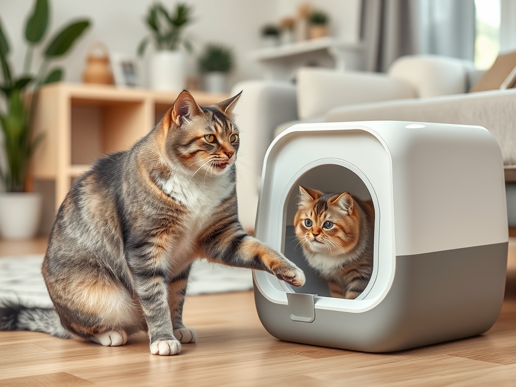 automatic litter box for senior cats - cat automatic litter box cleaners guide hero image