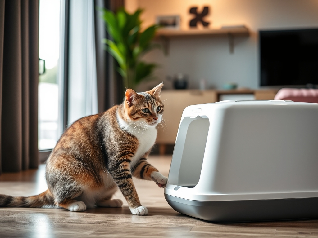 automatic litter box for sensitive noses - cat automatic litter box cleaners guide hero image