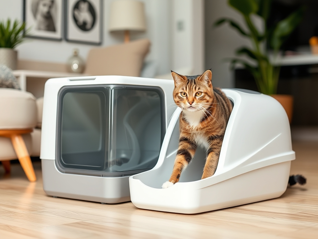 automatic litter box for travel - cat automatic litter box cleaners guide hero image