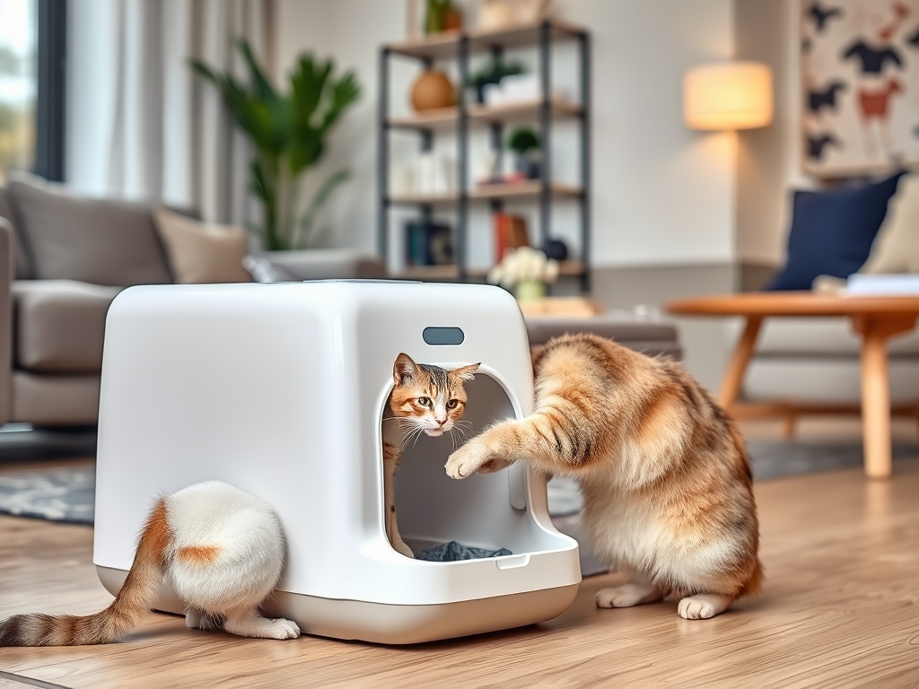Understanding Costs and Value of Automatic Litter Boxes for Urban Living - cat automatic litter box cleaners