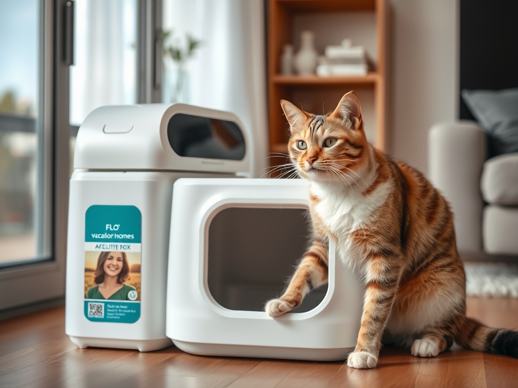 automatic litter box for vacation homes - cat automatic litter box cleaners guide hero image