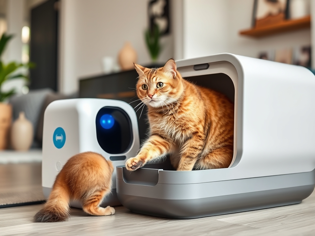 Understanding Costs and Value of Automatic Litter Box with Smart Sensors - cat automatic litter box cleaners