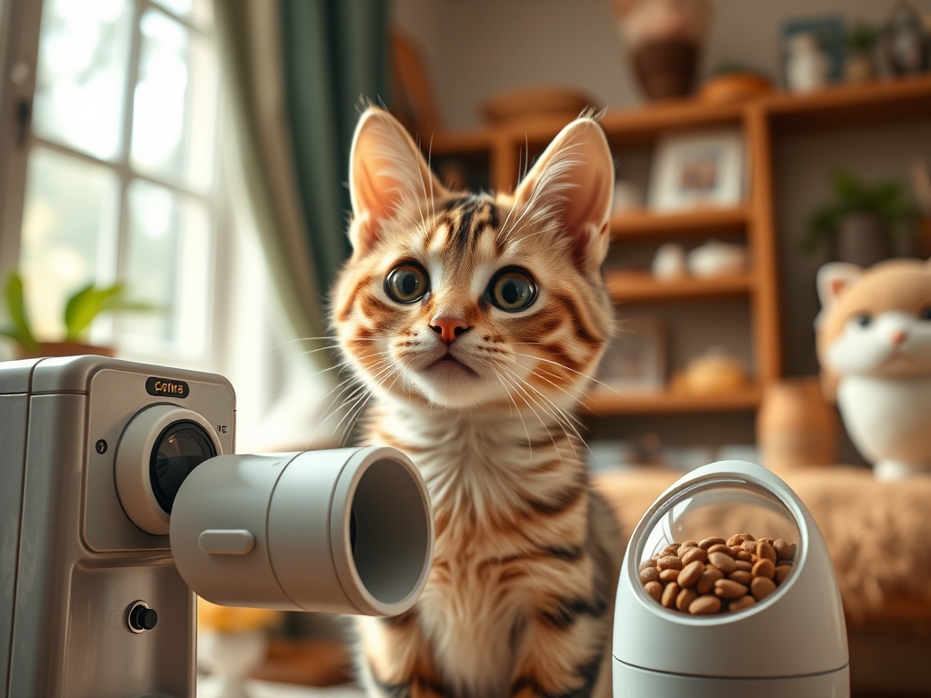 pet camera with treat dispenser reviews - cat automatic pet cameras guide hero image