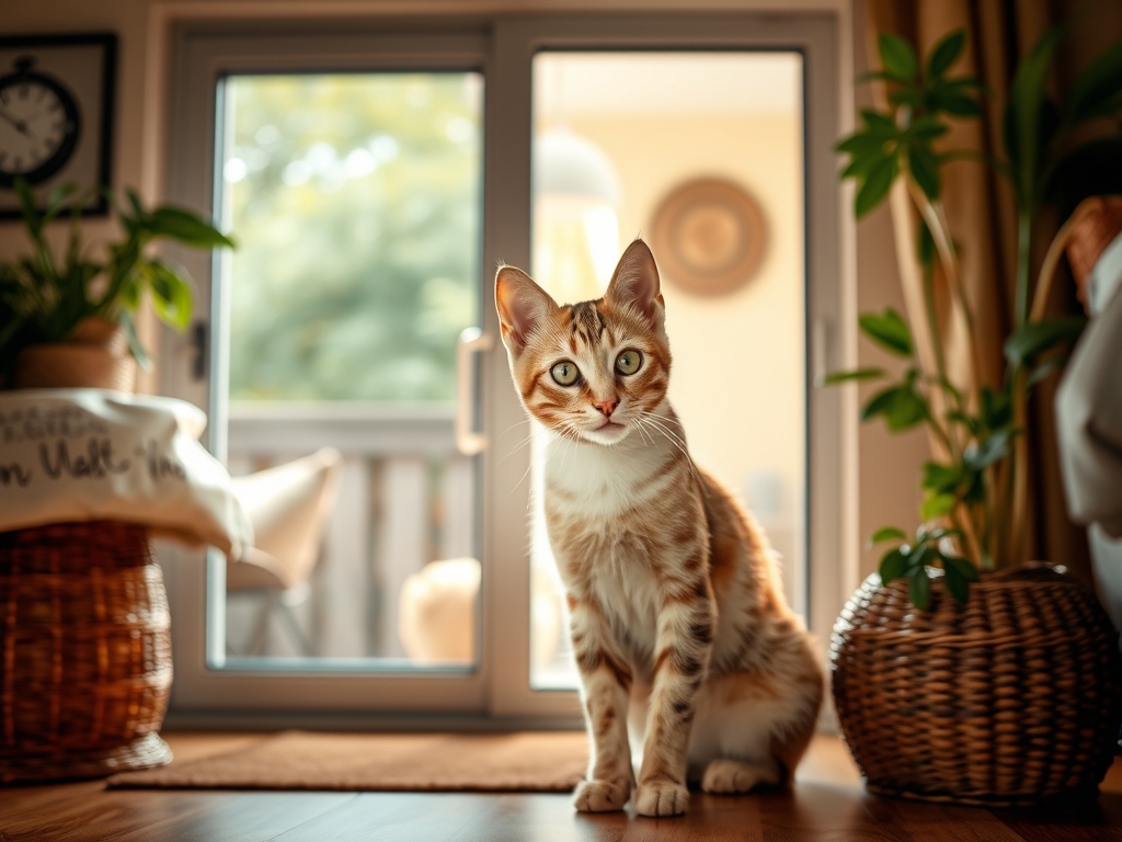 automatic pet door for sliding glass door - cat automatic pet doors guide hero image