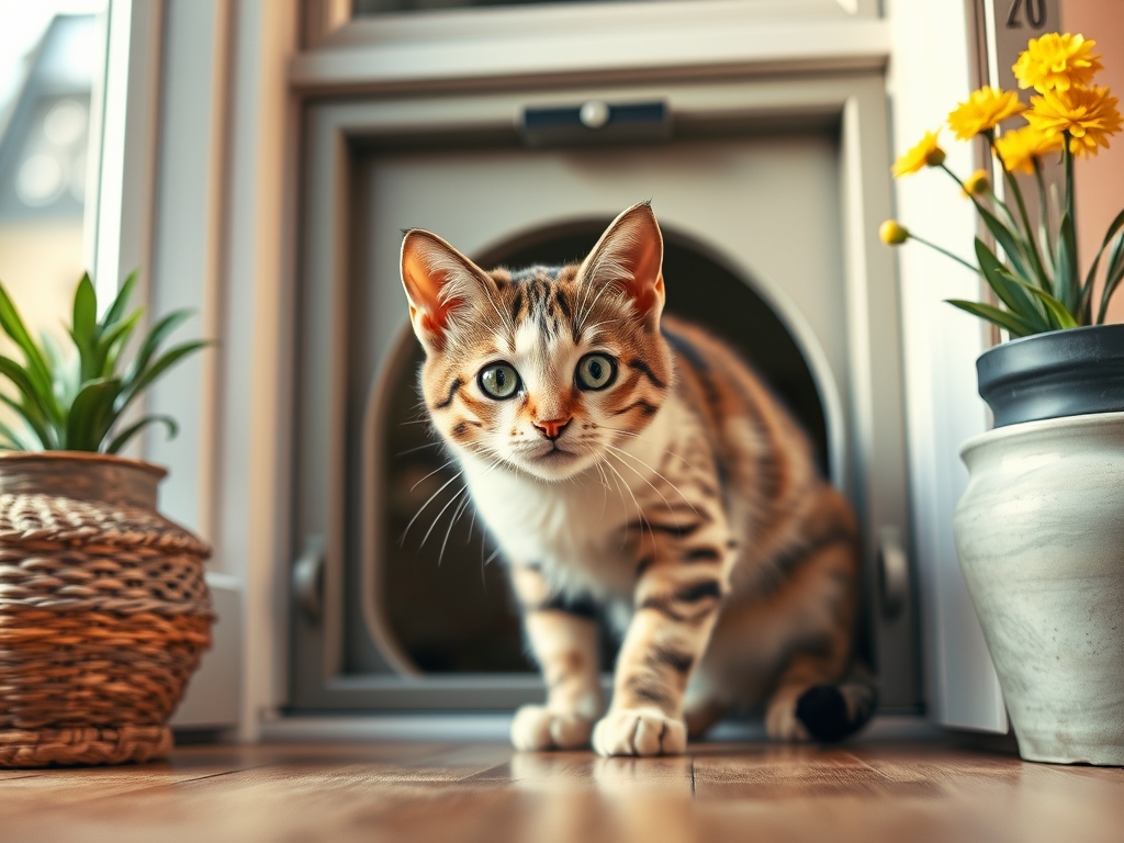 weatherproof automatic cat door - cat automatic pet doors guide hero image