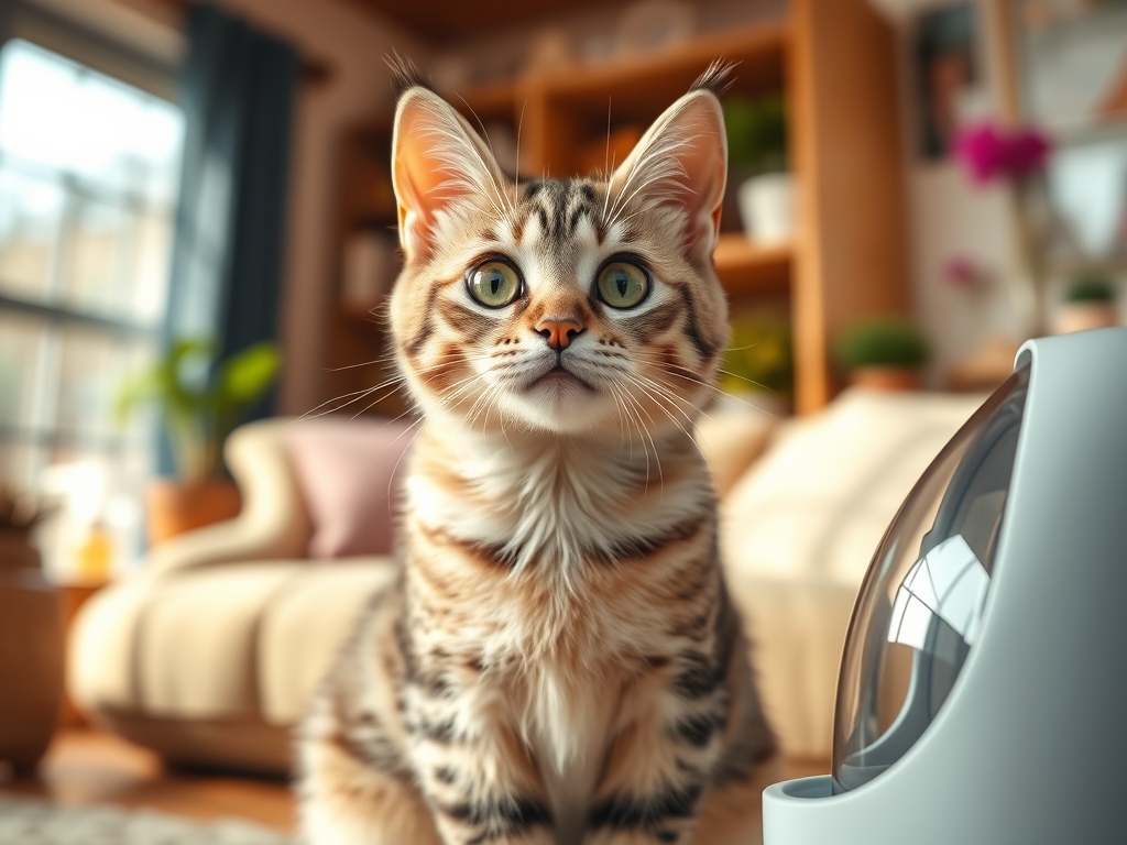 Cat owner reviewing can you schedule meals with wifi cat feeders options for their pet in 2026