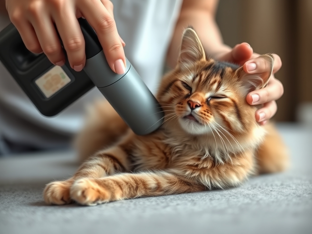 Cat owner reviewing how to choose a vacuum for cat hair options for their pet in 2026
