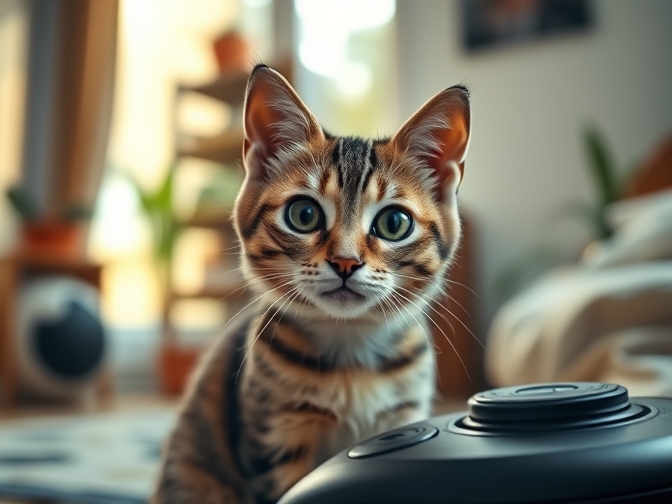 Cat owner reviewing is robot vacuum safe for cats options for their pet in 2026
