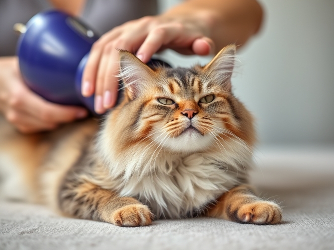 Cat owner reviewing pet hair vacuum maintenance tips for cat owners options for their pet in 2026