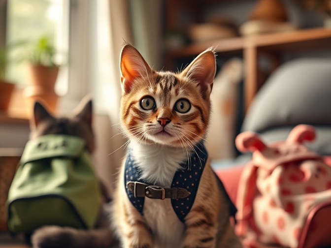 Cat owner reviewing do cats like cat backpacks options for their pet in 2026