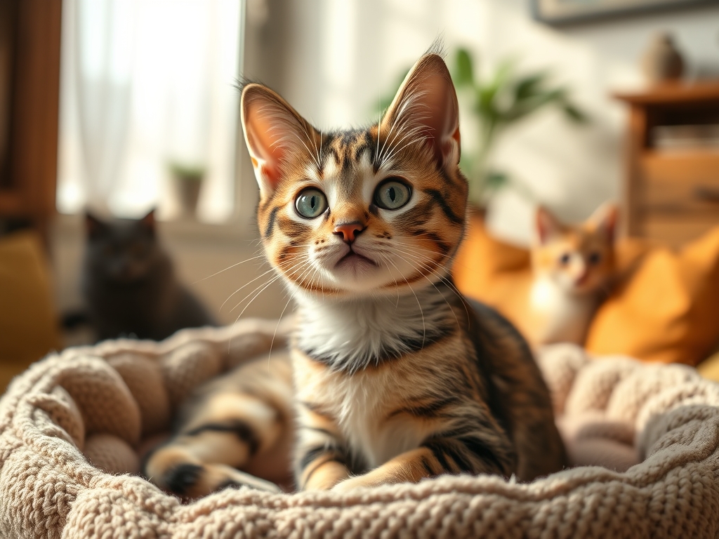 cat bed for anxious cats - cat beds blankets guide hero image