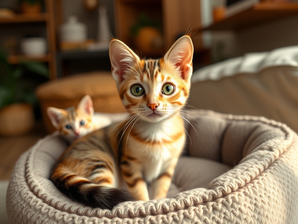 cat bed for kittens and adults - cat beds blankets guide hero image