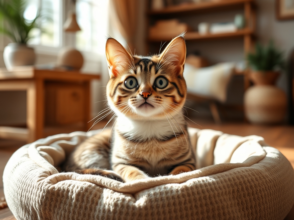 cat bed with removable cover - cat beds blankets guide hero image