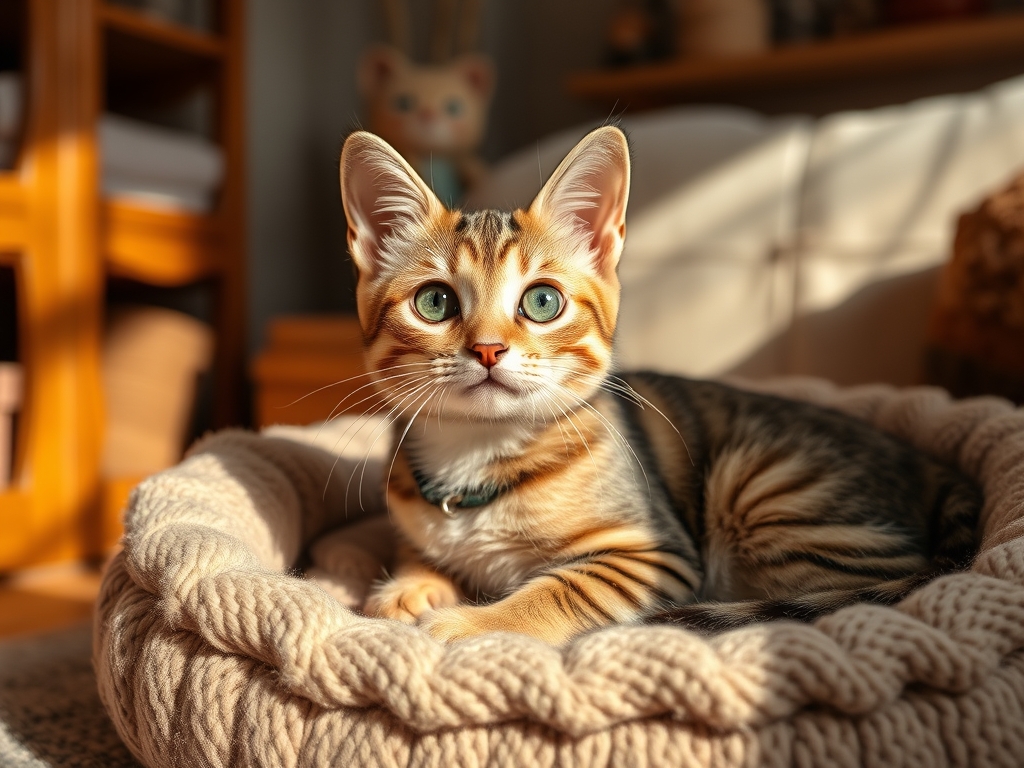 cat bed with self warming feature - cat beds blankets guide hero image