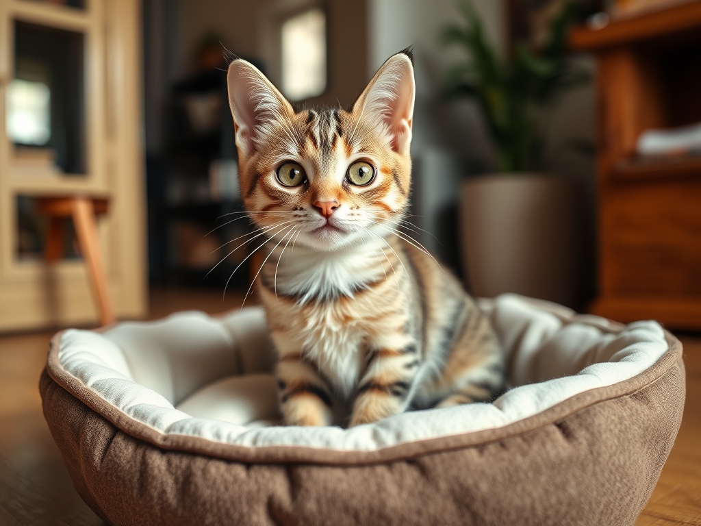 cat bed with washable liner - cat beds blankets guide hero image