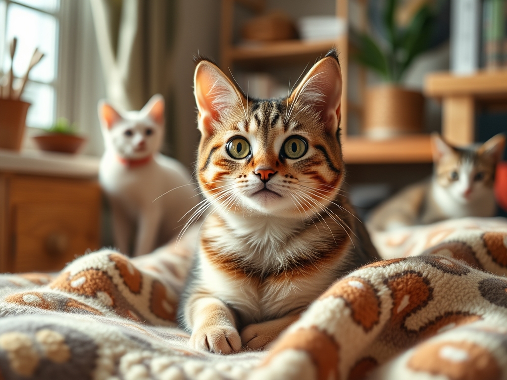 cat blanket for senior cats - cat beds blankets guide hero image