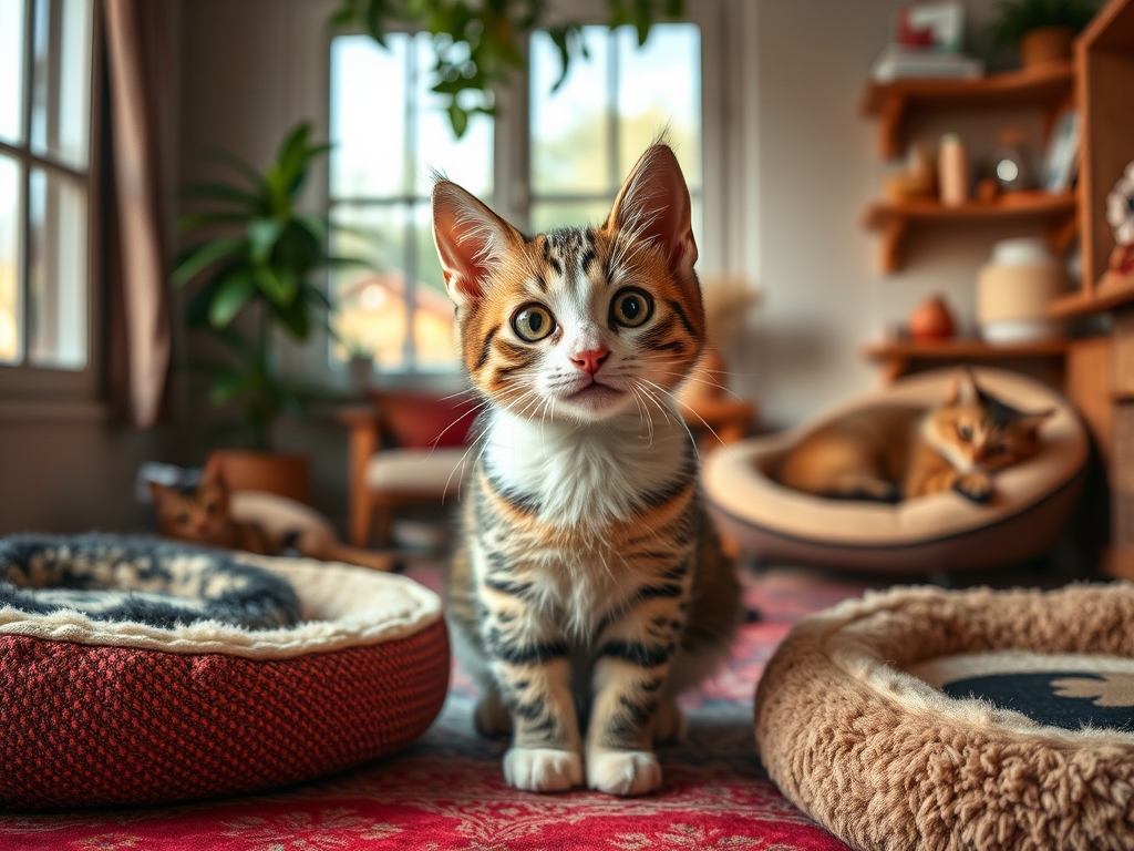 cat beds for large cats - cat beds guide hero image