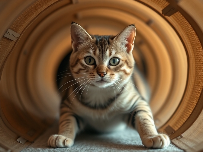 Cat owner reviewing top rated cat tunnels for active play options for their pet in 2026