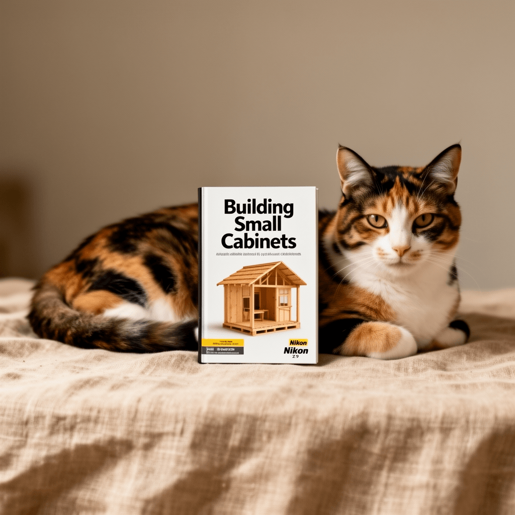 Joel Baby Magnetic Cabinet Locks with cat - professional product lifestyle photo