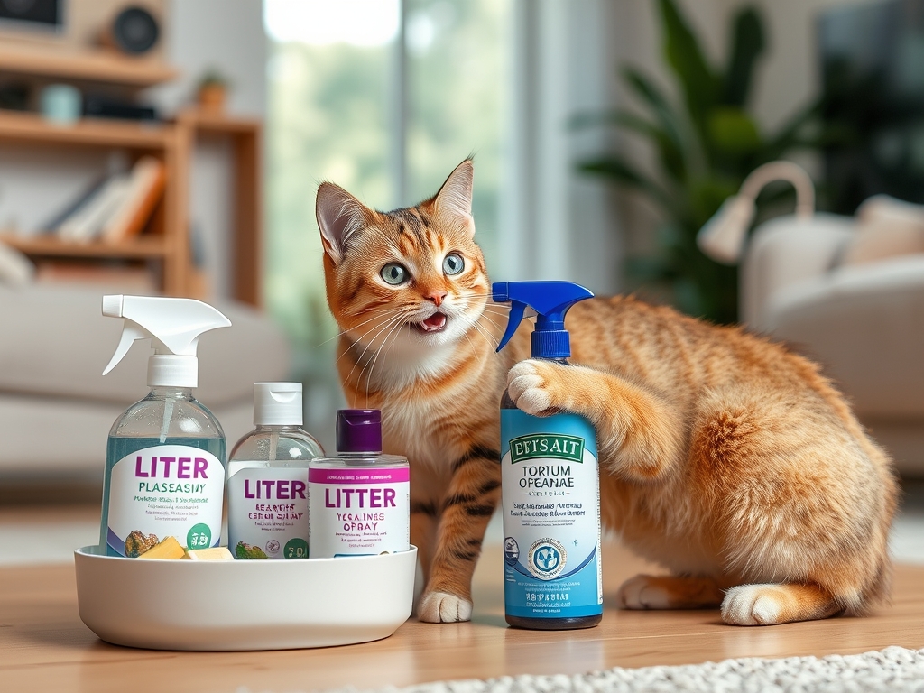 cat calming sprays for litter box issues - cat calming & anxiety products guide hero image