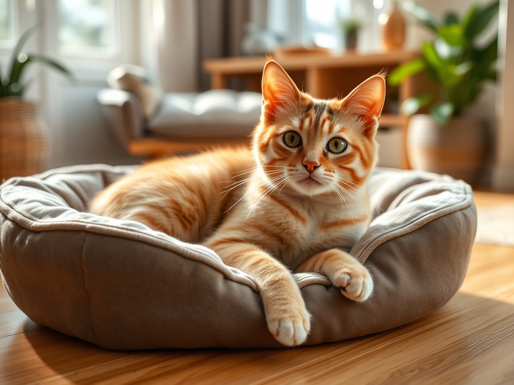 cat calming beds with orthopedic support - cat calming products guide hero image