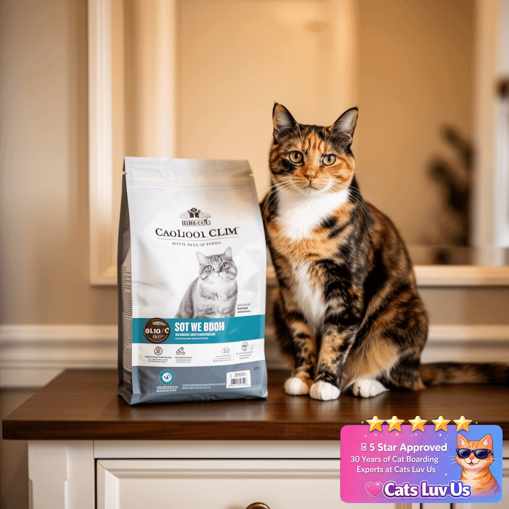 Cat Carrying Case Pet Dog Carrier Soft-Sided Cat Bag Airline with cat - professional product lifestyle photo