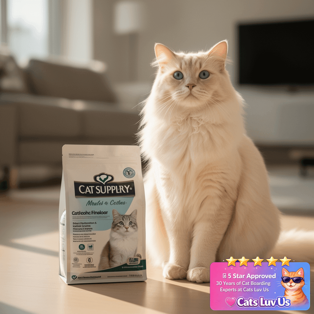 PETSFIT Soft-Sided Cat Carrier with Patented Safety Buckles with cat - professional product lifestyle photo